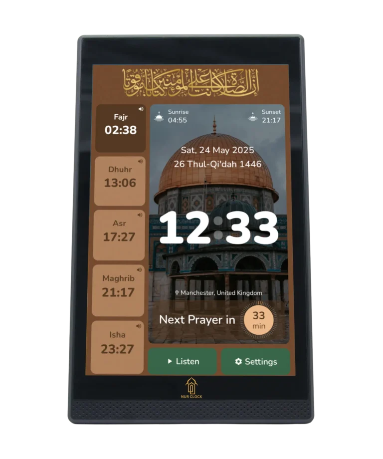 Nur Clock smart Athan clock
